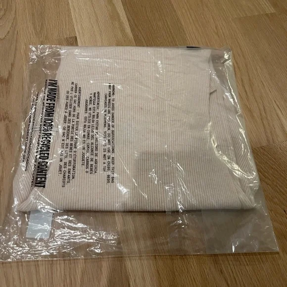 NWT Princess Polly Neruda Knit Mini Dress Beige 4 - Picture 8 of 8